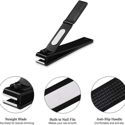 SourceToHome FuenteACasa HAWATOUR Nail Clippers Set, Ultra Sharp Sturdy Fingernail and Toenail — Home & Lifestyle