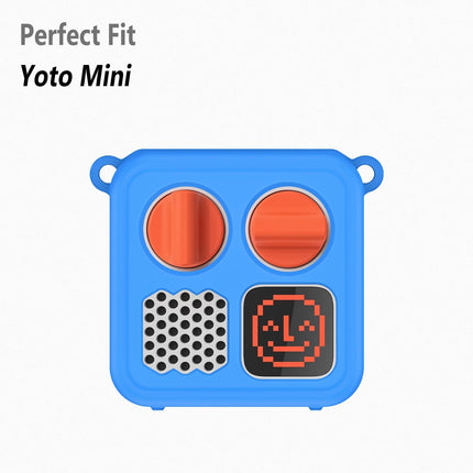 Blue Silicone Cover for Mini 2024 Edition with Lanyard