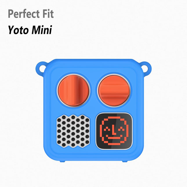 Blue Silicone Cover for Mini 2024 Edition with Lanyard