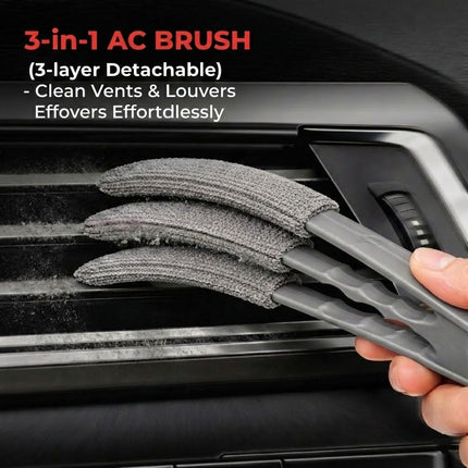 10-Piece Car Interior Cleaning Kit
