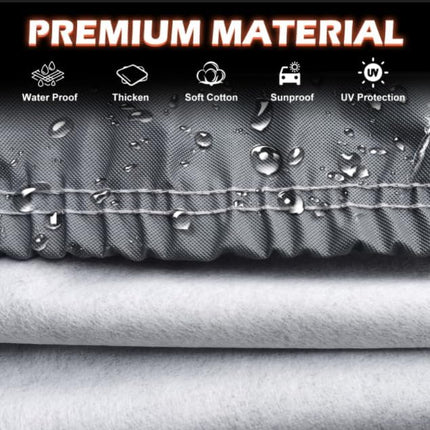 All-Weather 3 Series Car Cover - Waterproof Heavy Duty Custom Fit