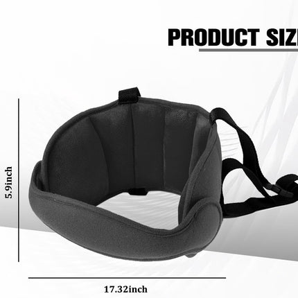Adjustable Soft Car Seat Head Support Band
