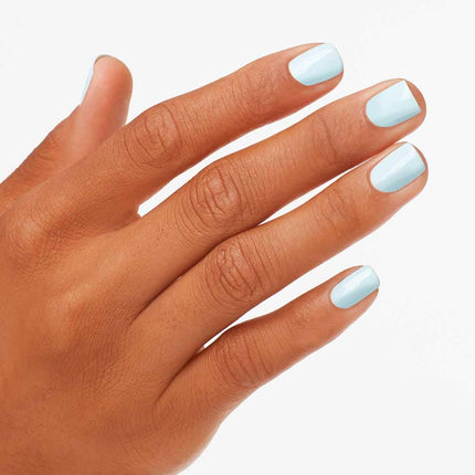 Opaque Soft Blue Crème Chip Resistant Nail Polish