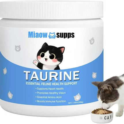 ZenPulse PulsoZen Kittysupps Taurine Powder for Cats, Immune Support, Boost Energy & Vitality, — Health & Wellness