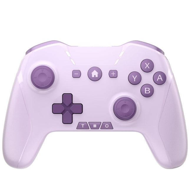Wireless Bluetooth Game Controller in Black and Purple