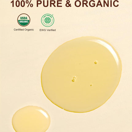 GlowEssence EsenciaLuz Yoken USDA Organic Jojoba Oil Cold Pressed 8 fl oz, 100% Pure & Natural — Beauty & Self-Care