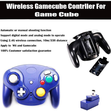 Wireless Game Cube Controller 2-Pack with Receiver Adapter