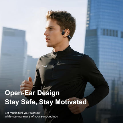 NexWave OndaNex Open Ear Headphones, Running Headphones Bluetooth 5.4 with Built-in Mic — Smart Tech