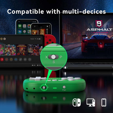 Bluetooth Mini Gamepad Keychain Controller