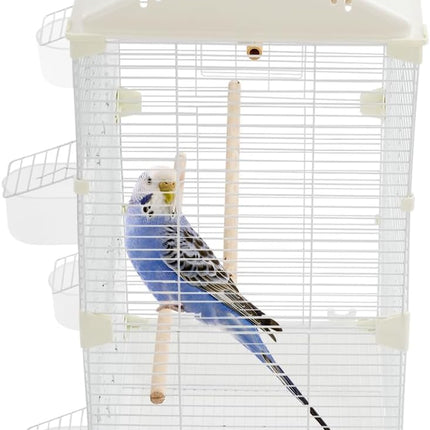 PawHaven RefugioPata Two-Tier Bird Cage — Pet Supplies