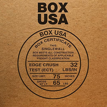 Medium White Corrugated Mailers 16 x 4 x 4 in, 50-Pack