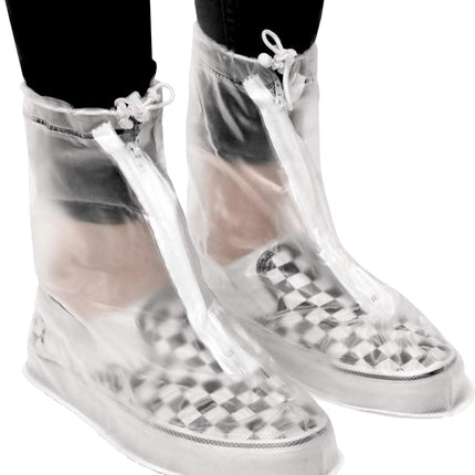 Clear XX-Large Waterproof Reusable Shoe Covers