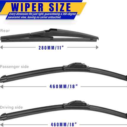 Two Wiper Blades