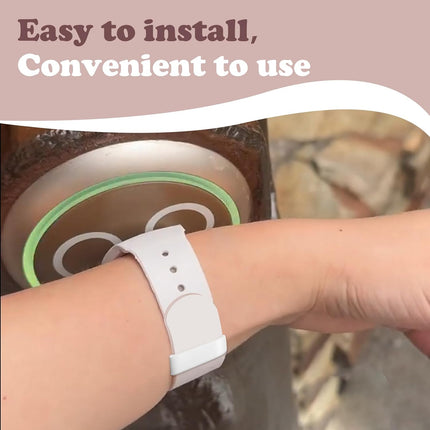 SourceToHome FuenteACasa Multi-Color Band Keeper, Magic band locks, Silicone Fastener Rings — Home & Lifestyle