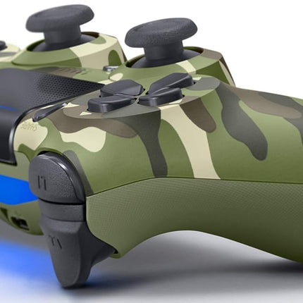 DualShock 4 Wireless Controller for PlayStation 4 - Green Camouflage (Renewed)