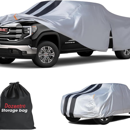 DriveForge ForjaRuta Sierra Truck Cover Custom Fit 2002-2026 Double/Extended/Crew Cab Short — Auto & Moto