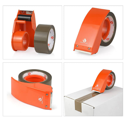 Heavy Duty Packing Tape with Dispenser, 1.88 in x 66 yd