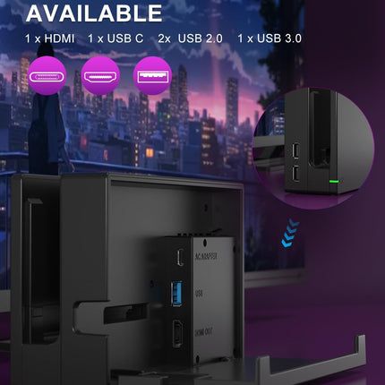 3-in-1 Replacement TV Dock Set for Supported Console Models