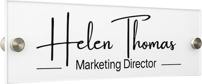 Personalized Door Name Plate and Office Wall Sign