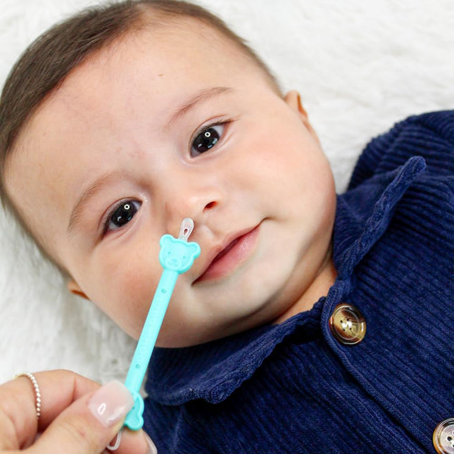 Dual-Ended Baby Nose Cleaner & Ear Wax Removal Tool