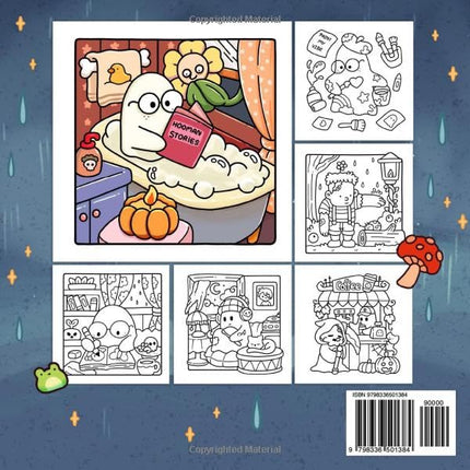 Little Spooky Coloring Book for Adults and Teens