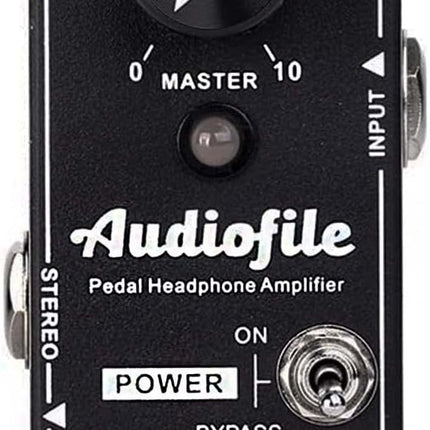 Micro Analog Guitar Pedal Headphone Amp for Electric Guitar and Bass