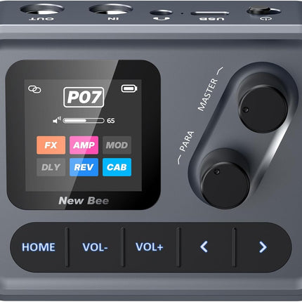 Multi Effects Guitar Processor with Amp Modeling and IR Cabinet Simulation