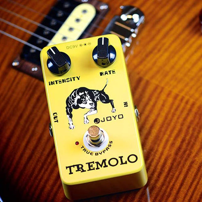 JF-09 Tremolo Guitar Effects Pedal with True Bypass