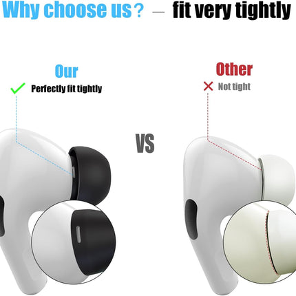 3 Pairs Replacement Ear Tips for Pro and 2nd Generation Earbuds