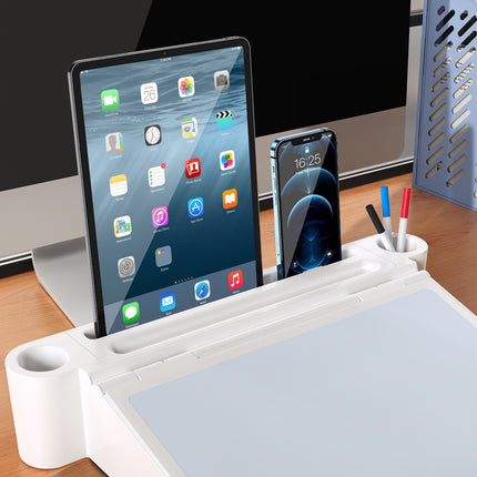 Multifunctional laptop stand non-slip base and durable aluminum construction close-up