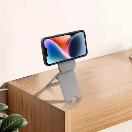 Phone Magnetic Stand Holder for iPhone in-use lifestyle shot on office desk