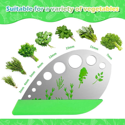 Herb Vegetable Kitchen Scissors five-blade design for fast herb snipping
