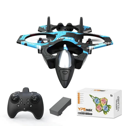 RC Foam Fighter Drone top-down view showing full wingspan and livery