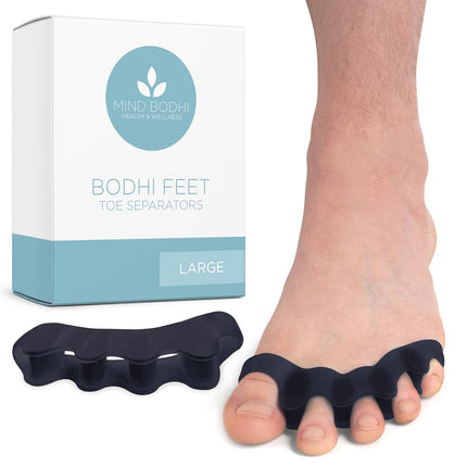 SourceToHome FuenteACasa Mind Bodhi Toe Separators/Toe Spacers - For Men and Women - Large Size – — Home & Lifestyle