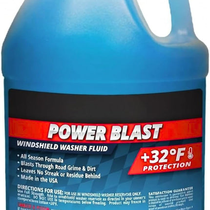 6-Gallon Power Blast +32°F Protection Windshield Washer Fluid