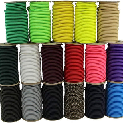 SourceToHome FuenteACasa SGT KNOTS Marine Grade Bungee Cord - 100% Elastic Cord — Home & Lifestyle