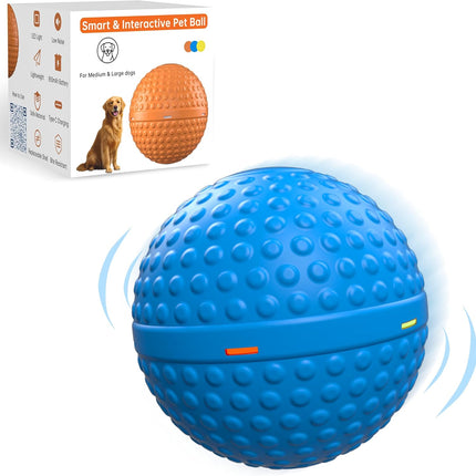 PawHaven RefugioPata SNOYWEN Smart Interactive Dog Toy, Automatic Moving Bouncing Rolling Ball — Pet Supplies