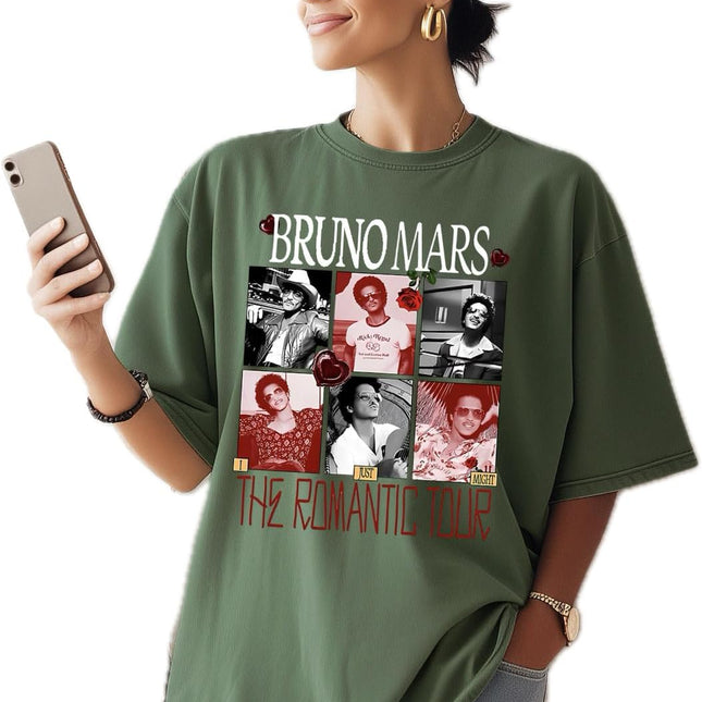 Romantic Tour Matching T-Shirt 2026 Multicolor Unisex Tee