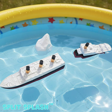 Realistic Split-in-Half Titanic Bath and Pool Toy