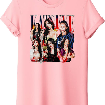 K-Pop Girl Group Fan T-Shirt Concert Outfit Pop Tee