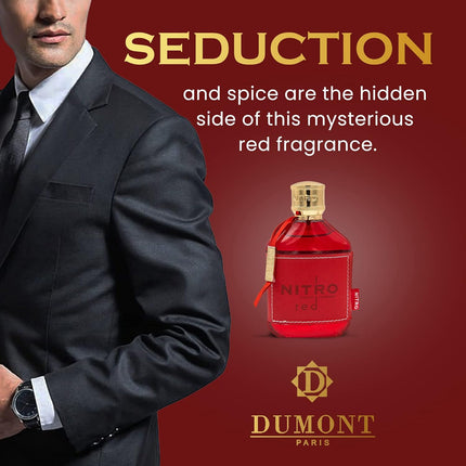 Nitro Red 3.4 Fl Oz Eau de Parfum for Men