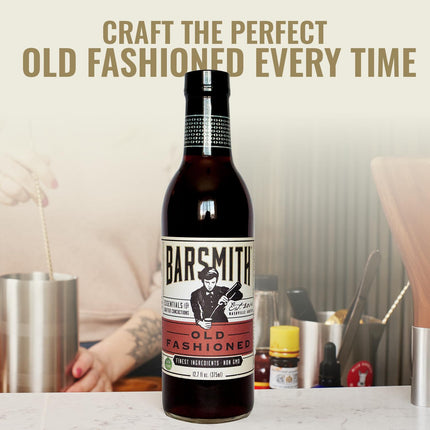 Old Fashioned Mix - Classic Whiskey Drink Mixer, 12.7 oz Bottle