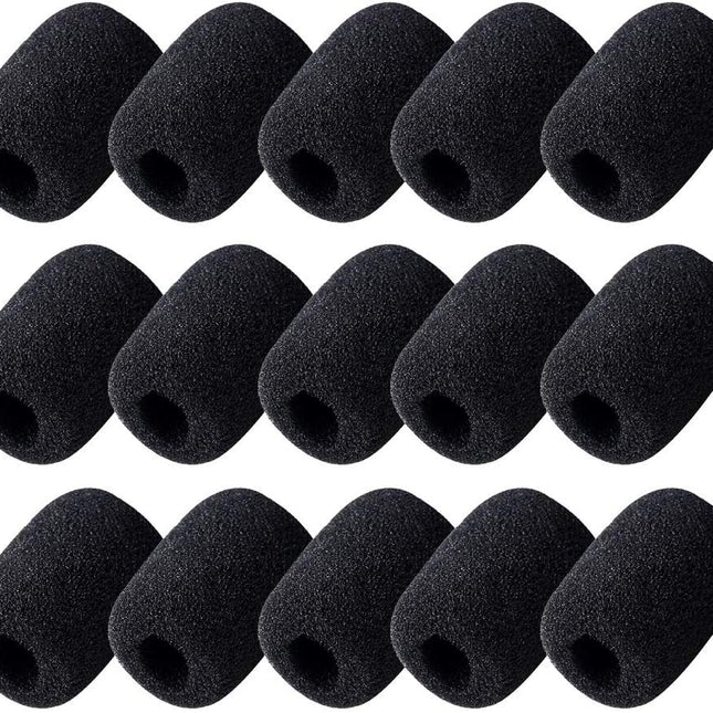Foam Microphone Windscreen Covers for Lapel and Headset Microphones