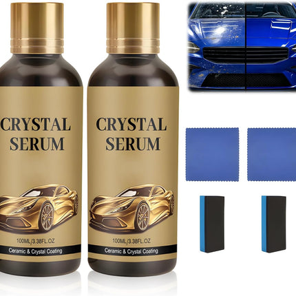 GlowEssence EsenciaLuz 2Pcs PTZ Crystal Serum for Cars,PTZ Advanced Graphene Ceramic Coating — Beauty & Self-Care