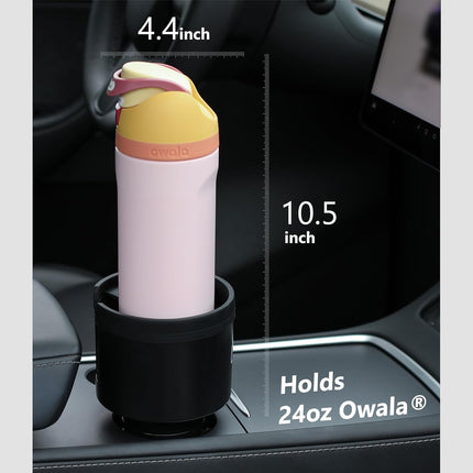DriveForge ForjaRuta Seven Sparta Car Cup Holder Expander with Adjustable Base — Auto & Moto