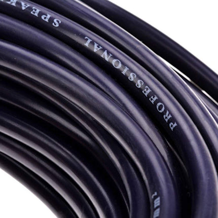 2-Pack 7mm Twist-Lock Speaker Audio Amplifier Cables