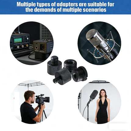 NexWave OndaNex 14 Pack Microphone Stand Adapter AluminumAlloy with Extension Tube,3/8 to — Smart Tech