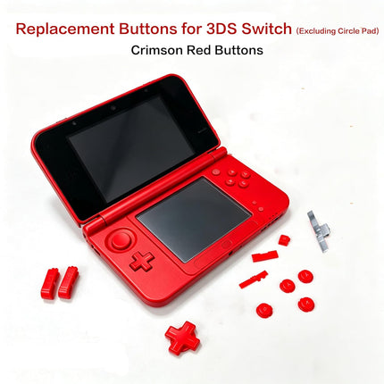 PlaySphere EsferaJuego For 3DS Extra Buttons Color Full Set Replacement, for Nintendo Old 3DS Small — Toys & Games