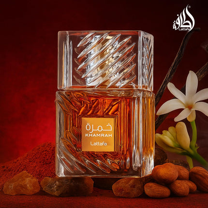 Khamrah Vanilla Warm Spicy Amber Eau de Parfum, 3.4 oz