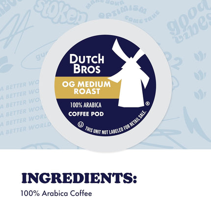 OG Medium Roast Single-Serve Coffee Pods, 22 Count
